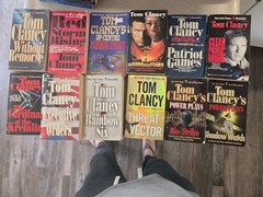 Tom Clancy Lot Of 12 Books Paperback. Political Thriller Military Suspense
