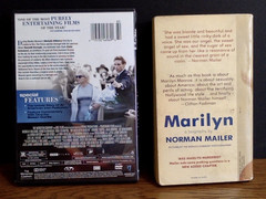 Marilyn Monroe LOT of 3 Biography Hardcover, Trade Paperback & Movie DVD