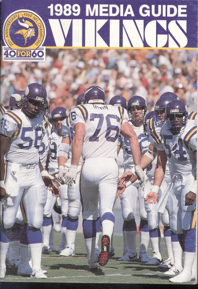 Minnesota Vikings Official Fact Book/Prospectus/Media Guide (You Pick the Year)