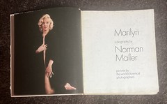 MARILYN a Biography Book 1973 by Norman Mailer First Edition First Printing