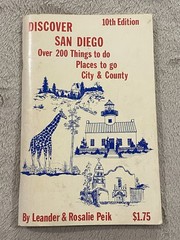 Vintage 1979 Discover San Diego 109-Page Paperback Over 200 Things To Do 10th ed