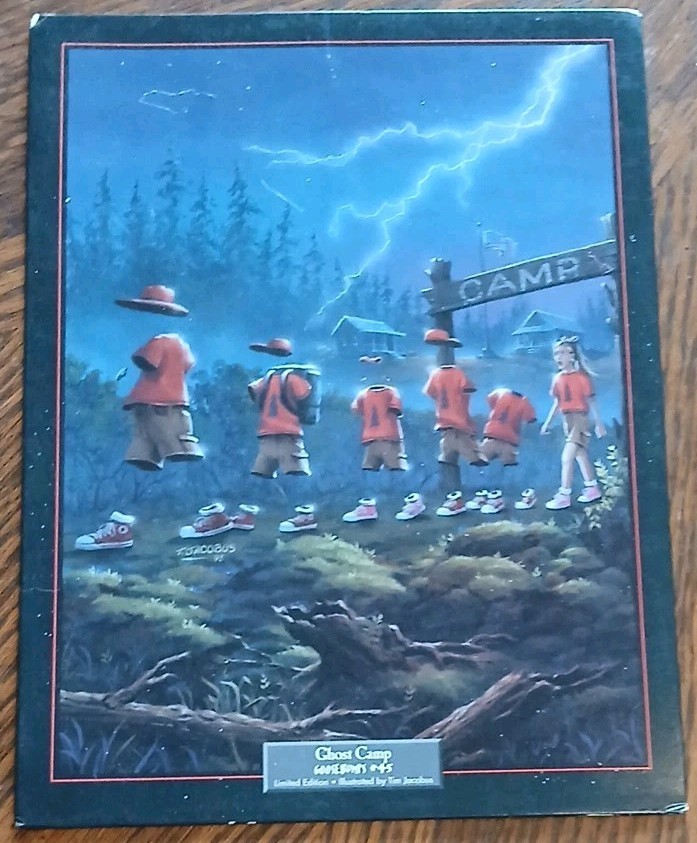Goosebumps #45 Ghost Camp Tim Jacobus Limited Edition Print R. L. Stine