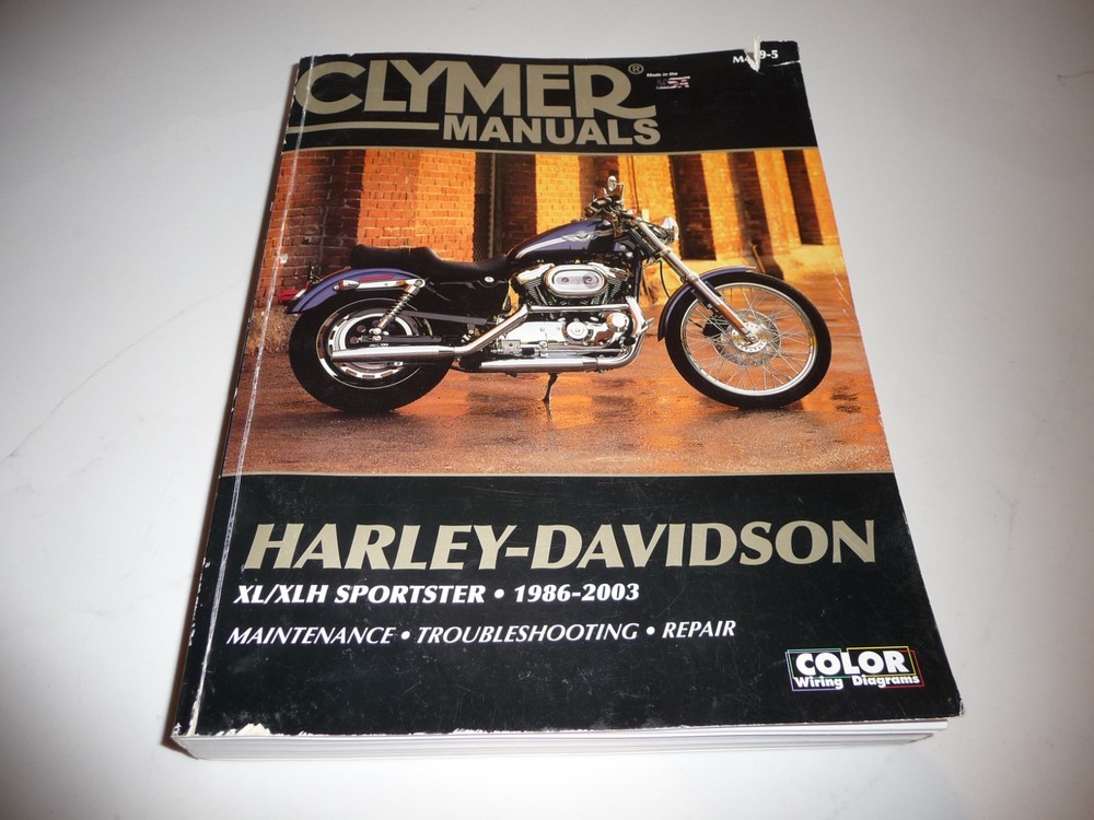 CLYMER HARLEY-DAVIDSON XL/XLH SPORTSTER 1986-2003 – M429-5 – FREE SHIPPING