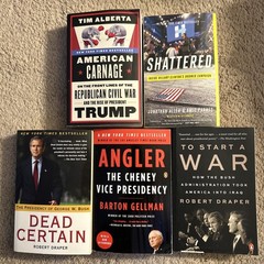 2000s Political History Book Bundle Lot (Bush, Cheney, Clinton, Trump)