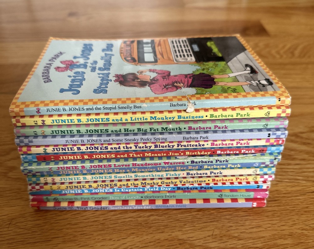 Vintage Junie B. Jones Paperback Books Barbara Park Lot of 13 Early Readers