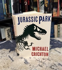 Jurassic Park – Michael Crichton (Hardcover) First Edition/Print, 1st/1st $19.95