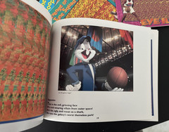 Lot Of 4 Space Jam Books Eye Illusions Michael Jordan Looney Tunes