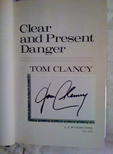 Clear and Present Danger – Hardcover – GOOD