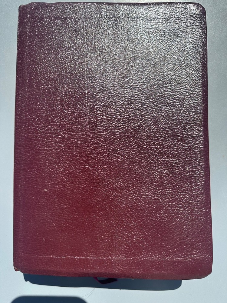 Tyndale Life Application Study Bible NLT Leather Bound Red Letter HC