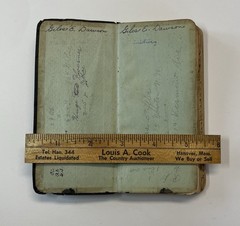 1914 Pocket Dictionary Grand Island Business College Nebraska w/Maps & More RARE