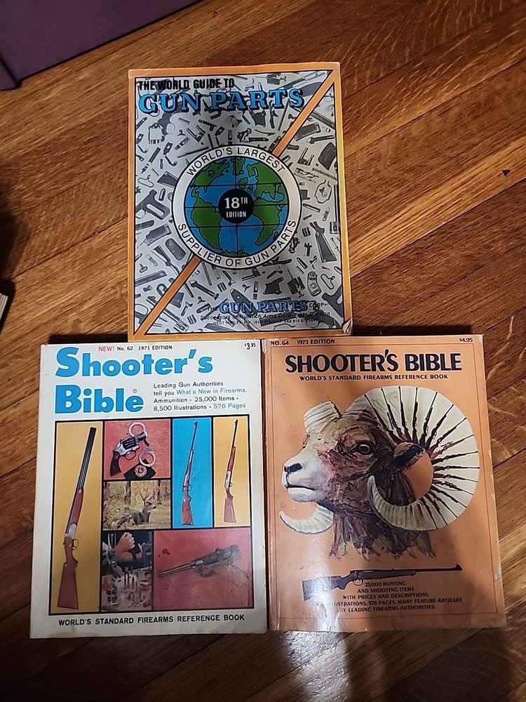 Shooter’s Bible 1971 & 1973 And Gun Parts 18th Edition