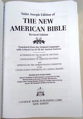 New American Bible St Joseph Ed Catholic Maps Photos Family Record Gilt Edge Box