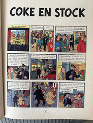 Hergé Tintin Coke en Stock 1st French Edition Danel „REDOUTABLE” Rare