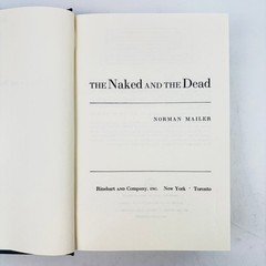 The Naked and the Dead Norman Mailer 1976 First Edition Library Facsimile Novel