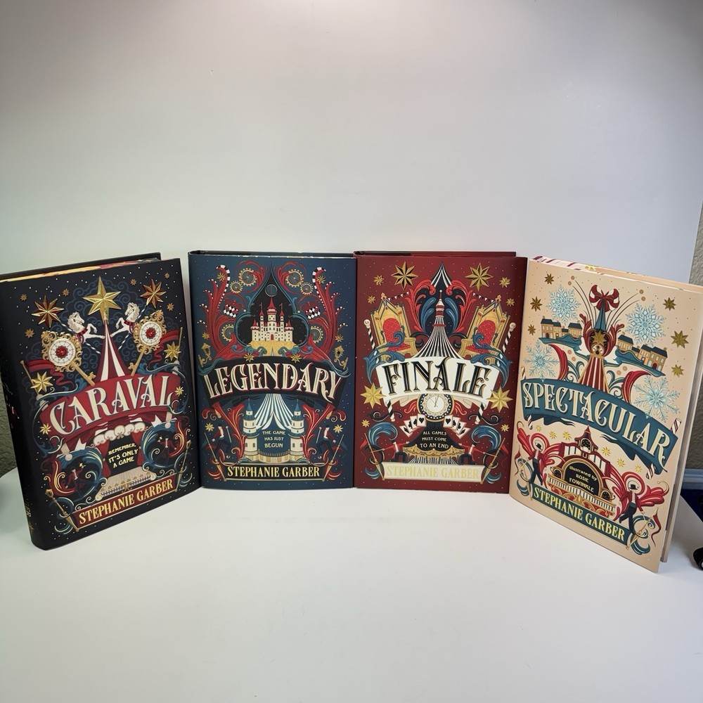 FAIRYLOOT Caraval Series by Stephanie Garber Iron Editions 4 Books – Sold Out