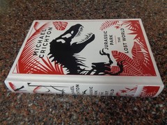 Jurassic Park & The Lost World Hardcover Leather Bound (Sealed, New) Crichton