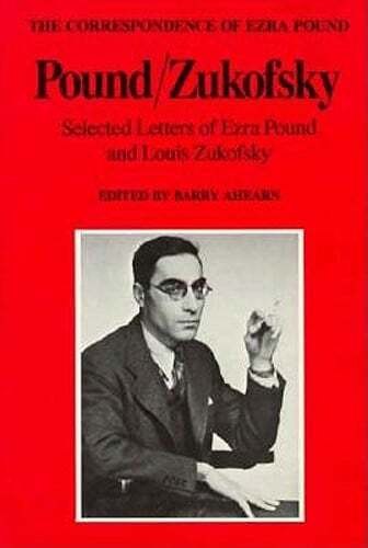 Pound/Zukofsky by Barry Ahearn: Used