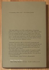 The Little Bulbs A Tale of Two Gardens Elisabeth Lawrence Duke University Press