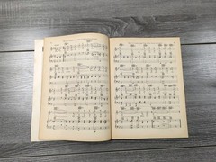 The Big Round Up of Cowboy Songs Amsco Music Sales Company 1934 Vintage