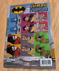 Batman & Dinosaurs Jumbo Coloring & Activity Book with Tear & Share Pages🆓Ship