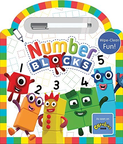 Numberblocks Wipe Clean (Numbers 1-5) – Pen Included by Sweet Cherry Publishing