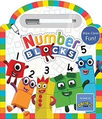 Numberblocks Wipe Clean (Numbers 1-5) – Pen Included by Sweet Cherry Publishing