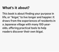 Ikigai: The Japanese Secret to a Long and Happy Life By Hector Garcia