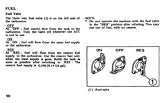 1982 Honda ATC110 Owner’s Manual 56 Pages