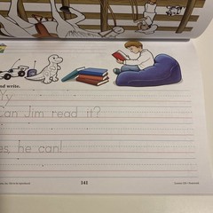 # Abeka Writing with Phonics K5 (Manuscript) Clean Pages Cut Back Cover.