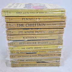 Vintage 1950s Pocket Books Cardinal Edition Lot – 23 Gold Spine Paperbacks – GC