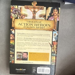 David C Cook The Action Bible Hardcover Illustrated Doug Mauss Sergio Cariello