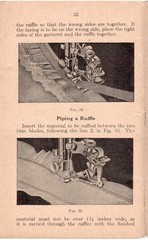 SINGER 221-1 Featherweight Sewing Machine User Manual – STEEL WIRE BOUND