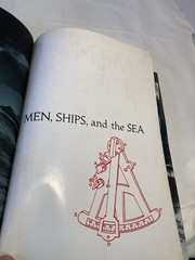 MEN SHIPS & THE SEA Vintage Book 1962 1st Edition-Signed.