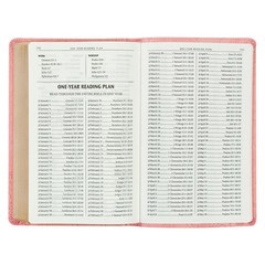 KJV Pink Faux Leather Holy Bible Gift Edition – Blossom Floral, Christmas Gift**