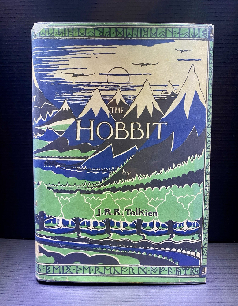 J.R.R. Tolkien The Hobbit (There and Back Again) HC Illustrated DJ 1966