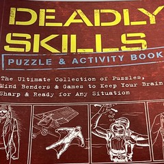 Deadly Skills Puzzle and Activity Book Brain Teasers 2018 Clint Emerson