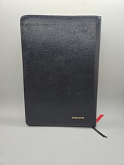 1997 Prophecy Study Bible John Hagee Ministries NKJV Black Bonded Leather