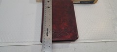 Cambridge Cameo Bible 75X w/ Box French Morocco Leather marbled crimson