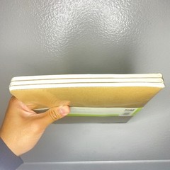 Cahiers Moleskine Set of 3 Plain Journals 120 Pages 7.5″ x 9.75″ Tan Notebook