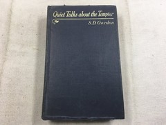 Quiet Talks about the Tempter S.D. Gordon 1910 Religious Christian Revell