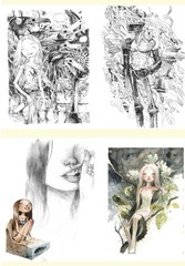 Organica Sketch Drawing Book 2023 Rain Of Doom & Tony Sandoval