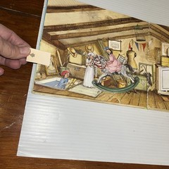 Lavinia’s Cottage 1982 HC Popup Book by John S Goodall 1 PAGE AS IS HB