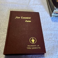 National Bible Press New Testament Psalms Self Pronouncing Edition Hardcover