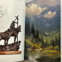 G. Harvey The Western Series 2001 Hardcover Art Book