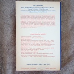 Oxford University Press The Crusades Hans Eberhard Mayer PB Translated 1972