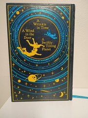A Wrinkle In Time Trilogy by Madeleine L’Engle Barnes & Noble Leather Bound Ed.