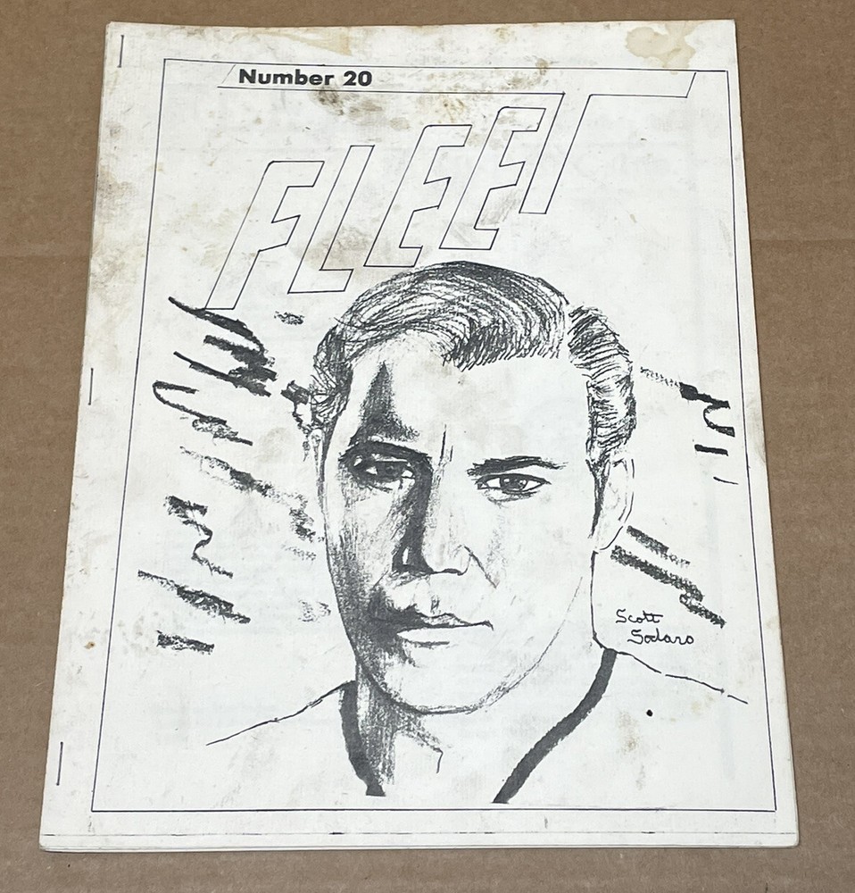 1978 FLEET Newszine Starfleet Command Star Trek Sci-Fi Fanzine RARE Vol. 20