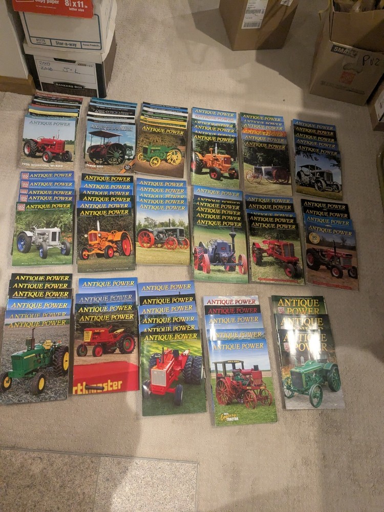 Antique Power Magazine Lot 93 Issues 2007-mid 2023 Near Complete Missing 9 Vols