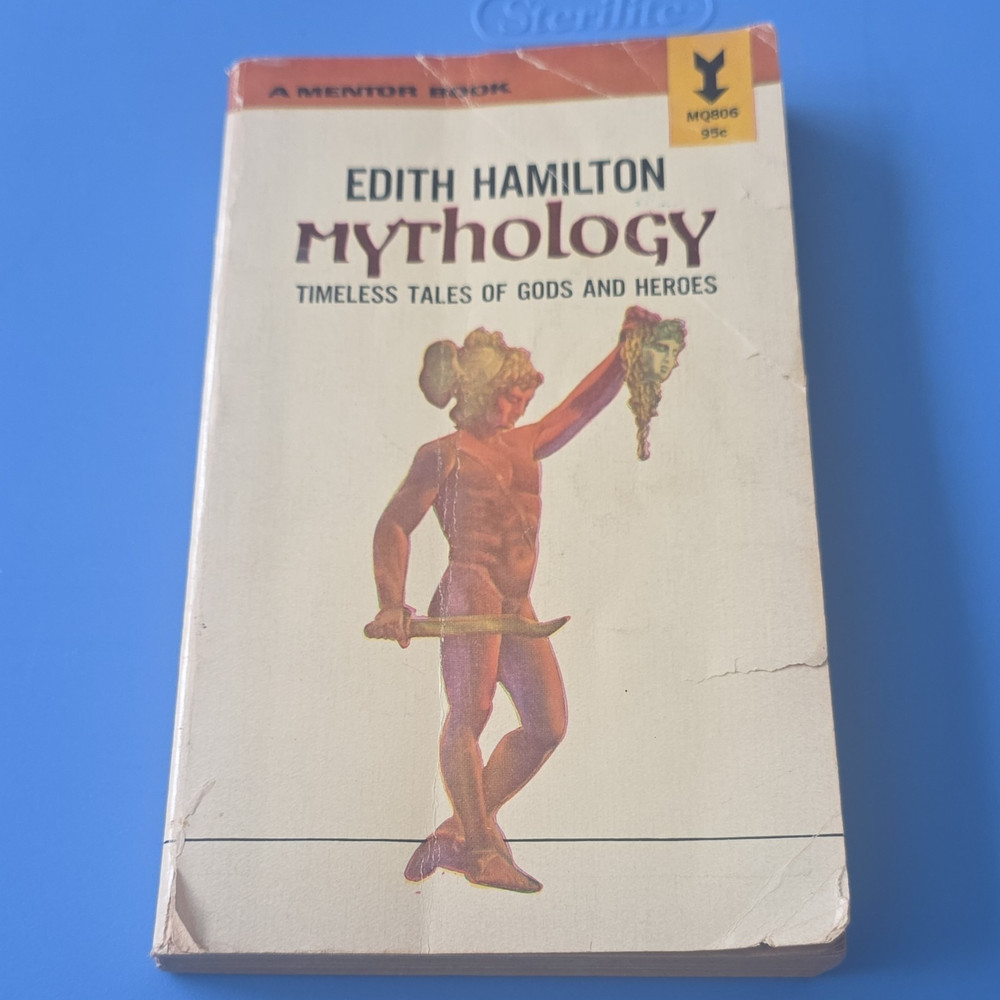 Edith Hamilton Mythology (A Mentor Book) PB Reprint Illus Steele Savage