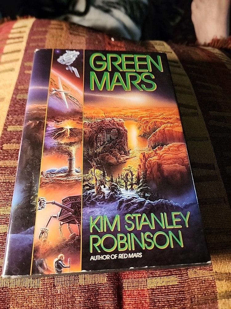 Green Mars by Kim Stanley Robinson (1994, Hardcover) Very Good Condition